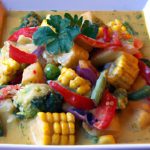 Aromatic Spiced Veggie Stew with Creamy Coconut Milk