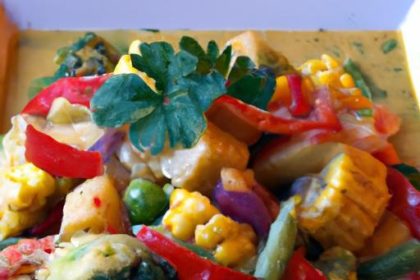 Aromatic Spiced Veggie Stew with Creamy Coconut Milk