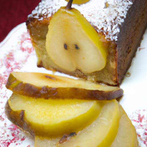 Spiced Delight: Crafting the Perfect Pear and Ginger Cake