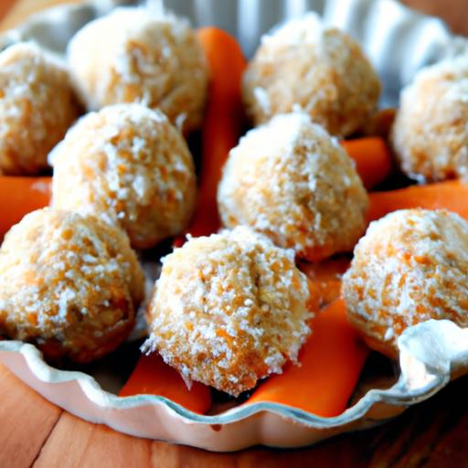 Bite-Sized Bliss: Homemade Mini Carrot Cake Protein Balls