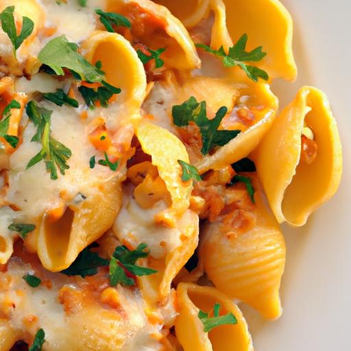 Triple Cheese Bliss: Stuffed Pasta⁣ shells Recipe Unveiled