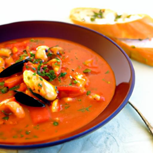 Savor the ‌Flavors: A Hearty Tomato-Based Seafood Stew Recipe