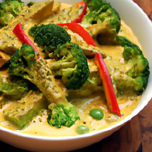 Aromatic spiced Veggie Stew with Creamy Coconut Milk