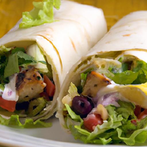 Mediterranean Wraps: Fresh Flavors Wrapped to Perfection