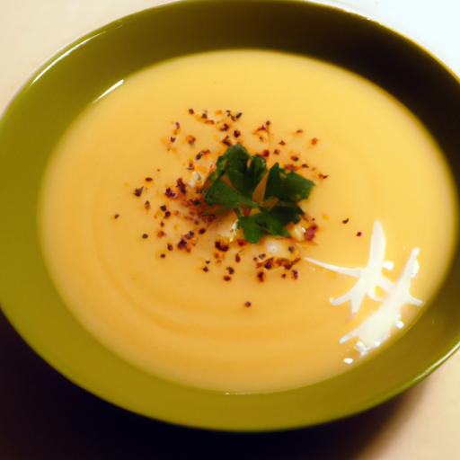 Golden Harmony: squash ‍& ⁢Apple⁣ Soup⁢ with Nutmeg Twist