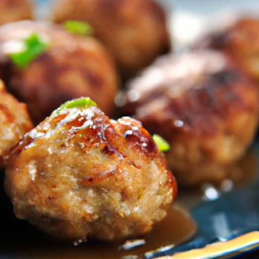 Tangy‍ Glazed Mini Chicken & Turkey⁢ Meatballs ⁢Delight