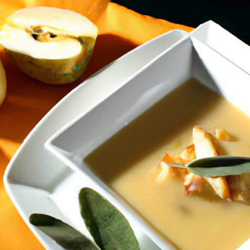 Velvety⁢ Parsnip and Apple‍ Soup Infused with Sage Delight