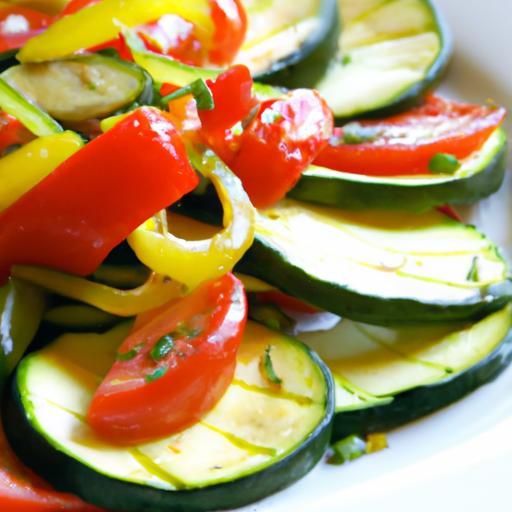 Bright & Bold: The Ultimate Roasted Zucchini Tomato Salad