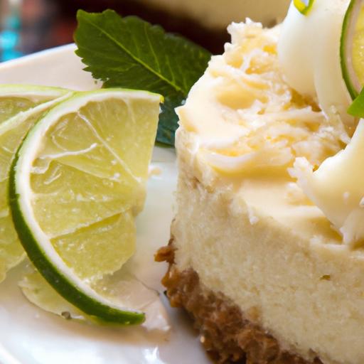 Zesty Bliss: How to Make Mini Coconut Lime Cheesecakes