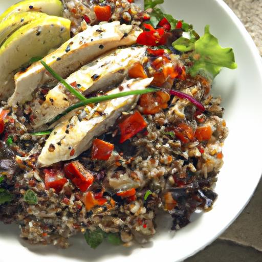 power-Packed Grilled Chicken & Quinoa Salad Bowl Recipe
