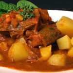 Savor the Spice: Ginger-Infused Lamb and Potato Curry Delight