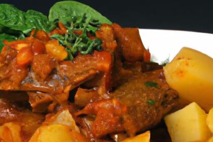 Savor the Spice: Ginger-Infused Lamb and Potato Curry Delight