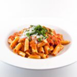 Penne Perfection: Crafting Vibrant Roasted Red Pepper Sauce