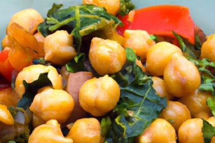 Hearty Vegetable Stew with Chickpeas and Kale: A Nutritious Delight