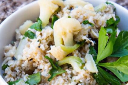 Nourish Your Bowl: Cauliflower Rice & Tahini Harmony