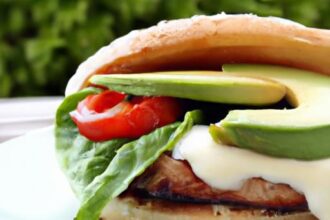 Savory Grilled Turkey Burgers with Creamy Avocado Twist