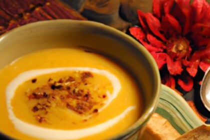 Cozy Butternut Squash Soup: A Cinnamon-Spiced Delight