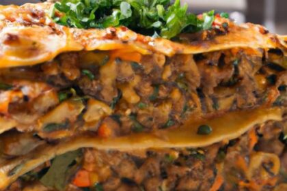Hearty Lentil & Veggie Lasagna: A Wholesome Twist