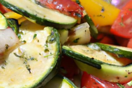 Bright & Bold: The Ultimate Roasted Zucchini Tomato Salad