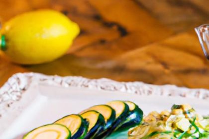 Zesty Zucchini Noodles: Lemon & Garlic Delight Unveiled