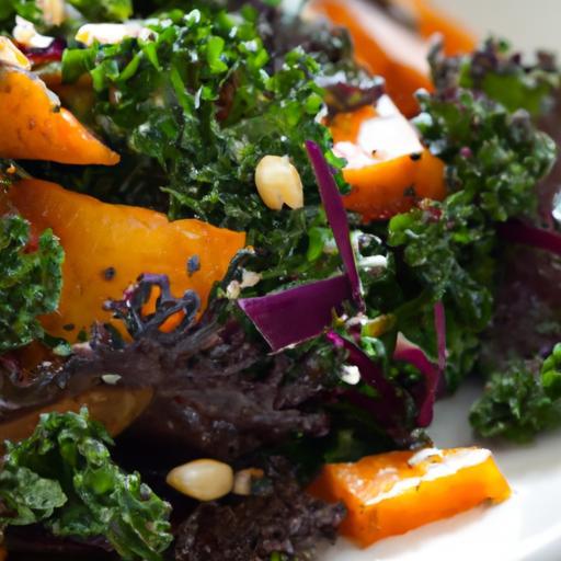 Nourish Naturally: Sweet Potato & Kale Salad with Tahini Twist