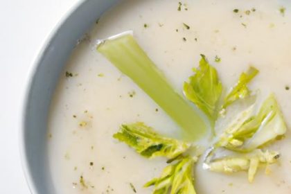 Velvety Celery and Fennel Soup: A Creamy Delight