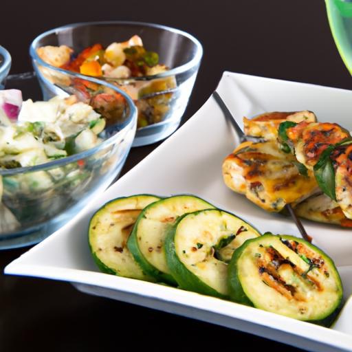 Savor Fresh Chicken & Veggie Kabobs with Zesty Tzatziki