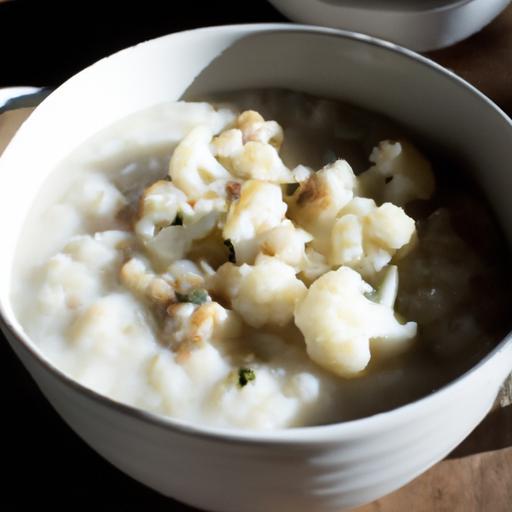 Creamy Cauliflower & White Bean Soup: A Cozy, Healthy Delight