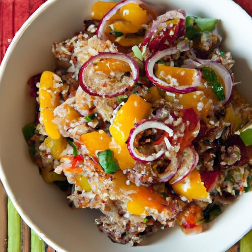 Wholesome Quinoa & Veggie Stir-Fry: Nutritious Flavor Bowl