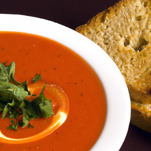 Fiery Flavor Fusion: Roasted Red Pepper & Tomato Soup Delight