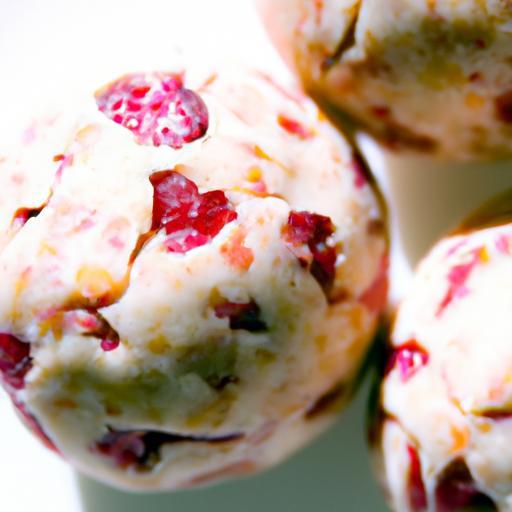 Burst of Energy: Raw Cranberry Orange Protein Bites Recipe