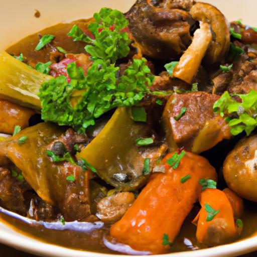 Hearty Beef Stew with Root Veggies: A Comforting Classic