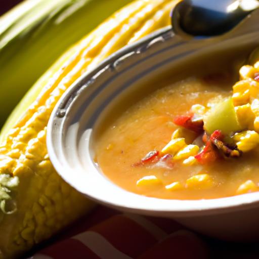 A ⁣flavorful Blend: ‍Spiced⁤ Sweetcorn & Red Pepper⁤ Soup