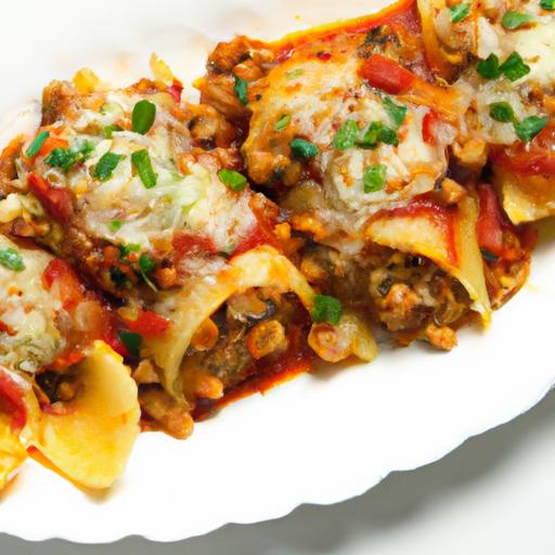 Hearty Stuffed Shells with Savory Meat: A Flavorful Feast