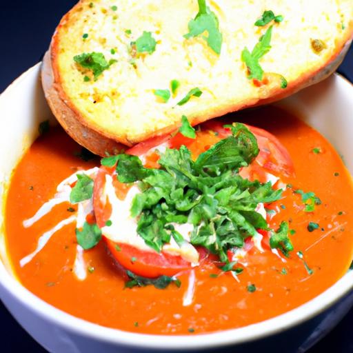 Fiery Flavor Fusion: Roasted Red Pepper & Tomato Soup Delight