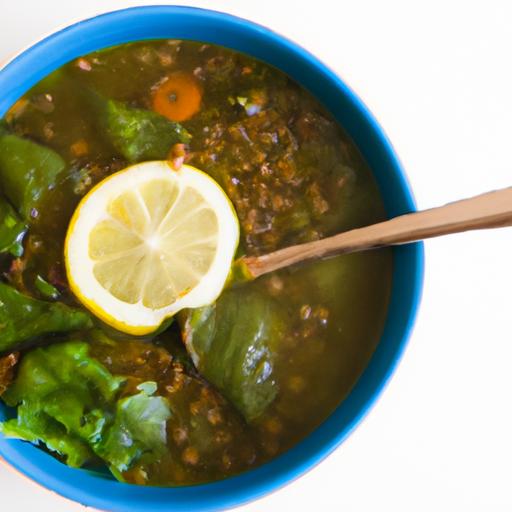 Fiery Lentil & Spinach Soup: A Nourishing Flavor Boost