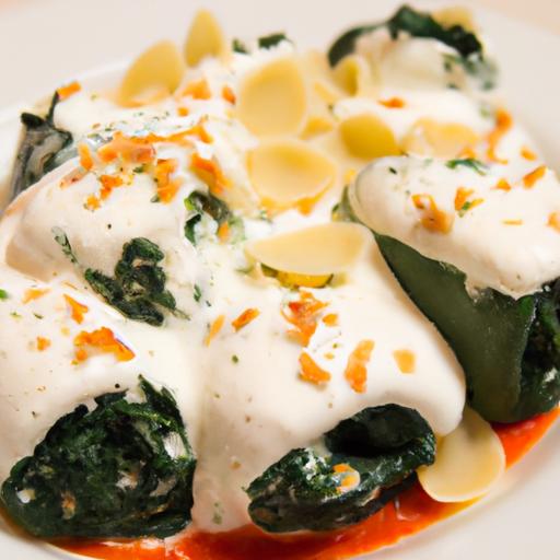 Deliciously Creamy Spinach and Ricotta Stuffed Shells Recipe