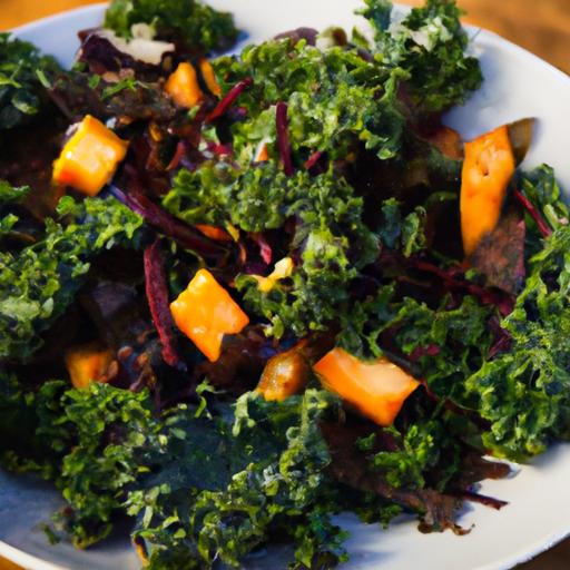 Nourish Naturally: Sweet Potato & Kale Salad with Tahini Twist