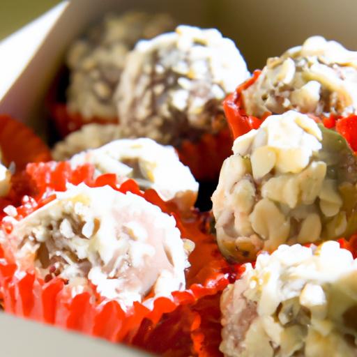 Sweet Bliss: No-Bake Strawberry Almond Truffles Recipe