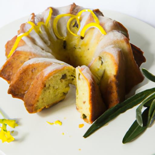Zesty Lemon & Lavender Cake: A Floral Citrus Delight Recipe