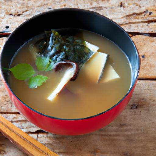 Wholesome Vegetarian Miso Soup: A ⁣Healthy Umami Boost