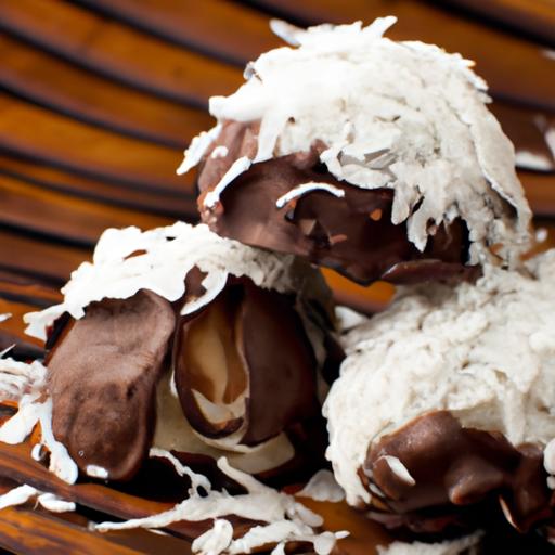 Cool & Creamy: Irresistible Chilled Chocolate coconut Bites