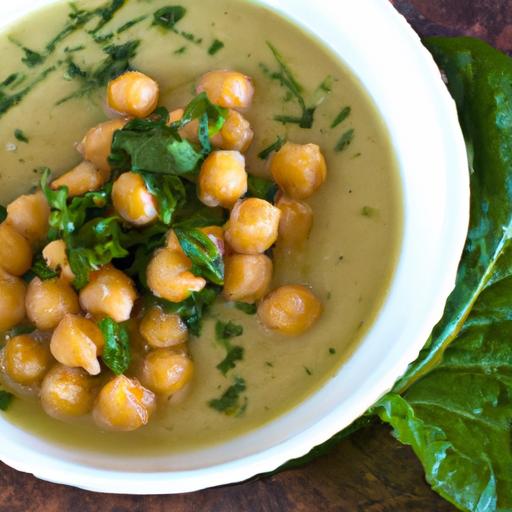 Zesty Chickpea ⁢& Spinach‍ Soup: ​A lemon-Kissed Delight