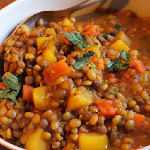 Hearty Butternut Squash & Red Lentil Stew: Cozy & Nutritious