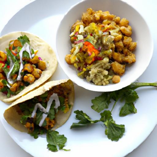 Flavorful Cauliflower & Chickpea Tacos: A Vegan Delight