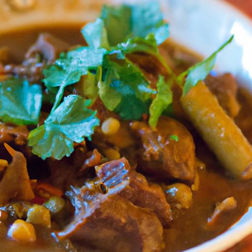 Aromatic Spiced Beef Stew with Turmeric & Cardamom twist