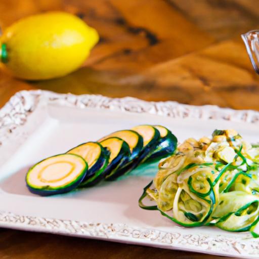 Zesty Zucchini Noodles: Lemon & Garlic Delight Unveiled