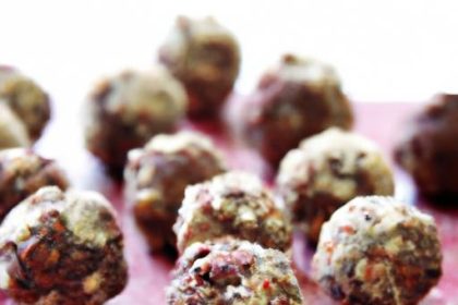 Raw Chocolate Raspberry Protein Balls: Deliciously Nutritious Bites