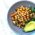 Power-Packed Chickpea & Avocado Grain Bowl Recipe Delight