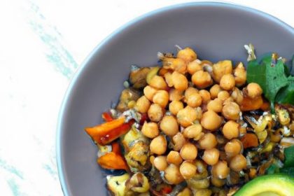 Power-Packed Chickpea & Avocado Grain Bowl Recipe Delight